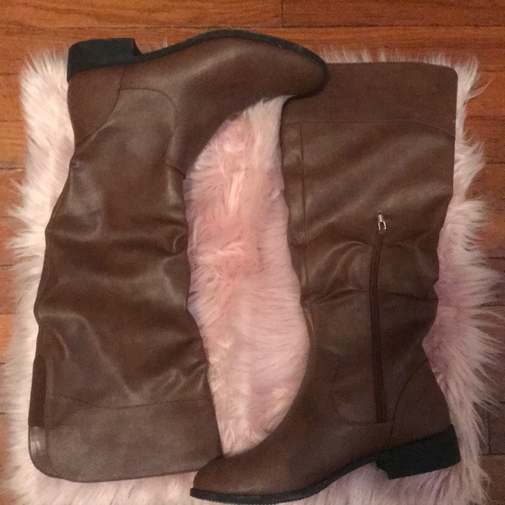 Brown boots